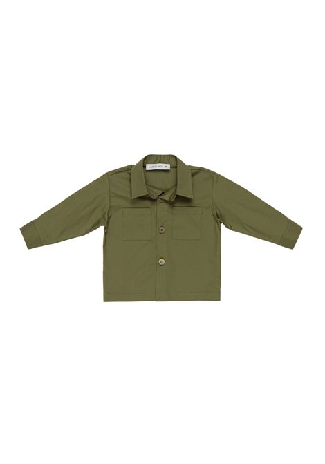 Camicia con tasche applicate MANUEL RITZ | MR3469VERDE